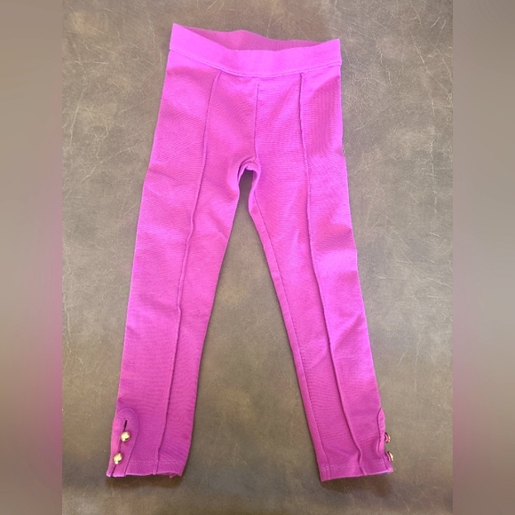 Janie and Jack girls purple pants - Picture 1 of 3